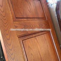 Europe church front door round top design wooden single main door design made of oak woodby Doorwin - Doorwin Group Windows & Doors