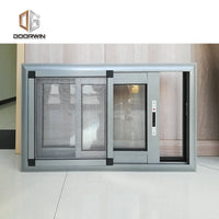 excellent sound proof aluminum profile push-pull glass sliding window — thumbnail 3