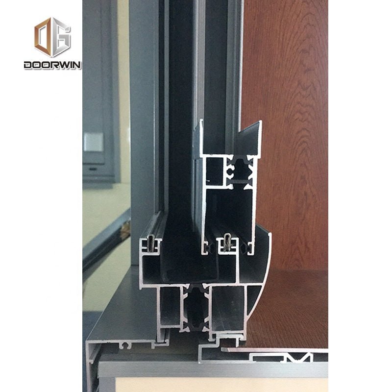 excellent sound proof aluminum profile push-pull glass sliding window — product image 7