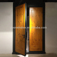 Expensive front door designs knotty alder wood armor door from Italian design by Doorwin — thumbnail 1