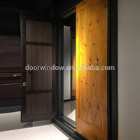 Expensive front door designs knotty alder wood armor door from Italian design by Doorwin — thumbnail 3