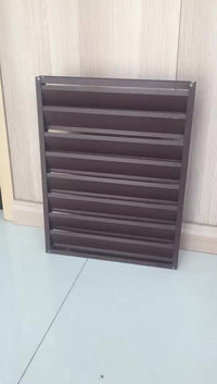 exterior aluminum security window shutter by Doorwin — thumbnail 2