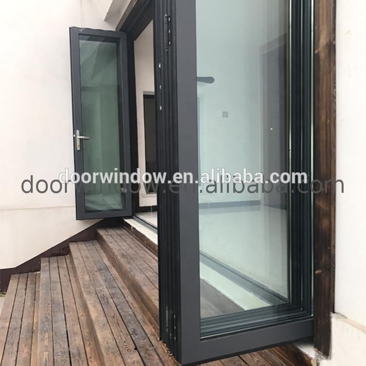 Exterior folding door bi doors economic prices by Doorwin on Alibaba - Doorwin Group Windows & Doors
