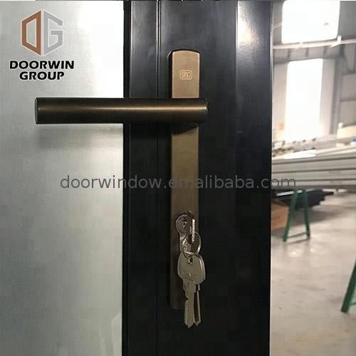 External doors aluminium swing exterior frameless glass aluminum door with by Doorwin on Alibaba — product image 6