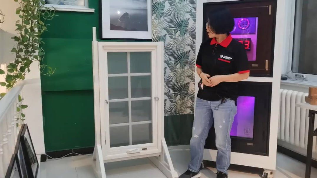 Factory American House Solid Wood Glass-Window-Grill-Design Swing Out Crank Casement Window with Mosquito Screen - Doorwin Group Windows & Doors