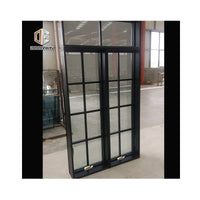 Factory direct sale aluminium window grill casement with design 2016 latest - Doorwin Group Windows & Doors