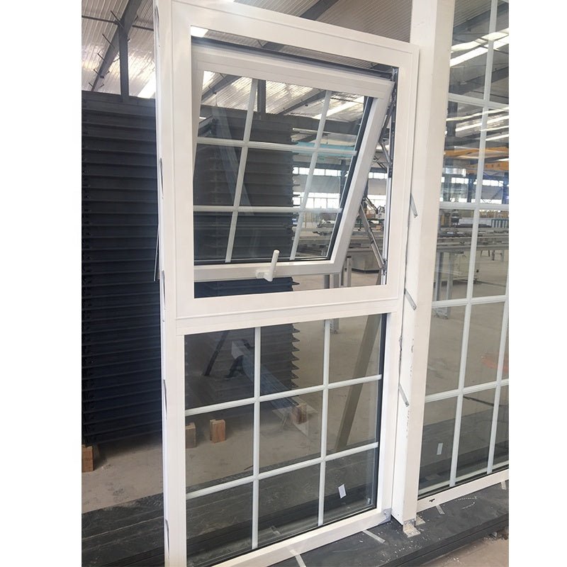 Factory direct sale large aluminum double glazing glaze awning windows - Doorwin Group Windows & Doors