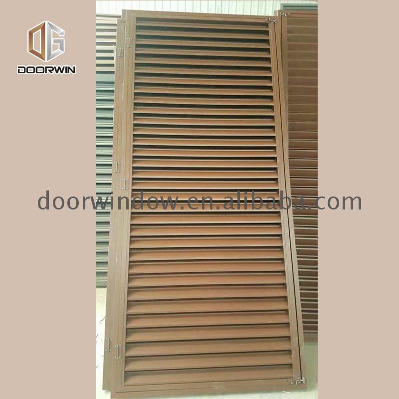 Factory direct selling double hung window sash replacement concertina shutter doors circular shutters — product image 6