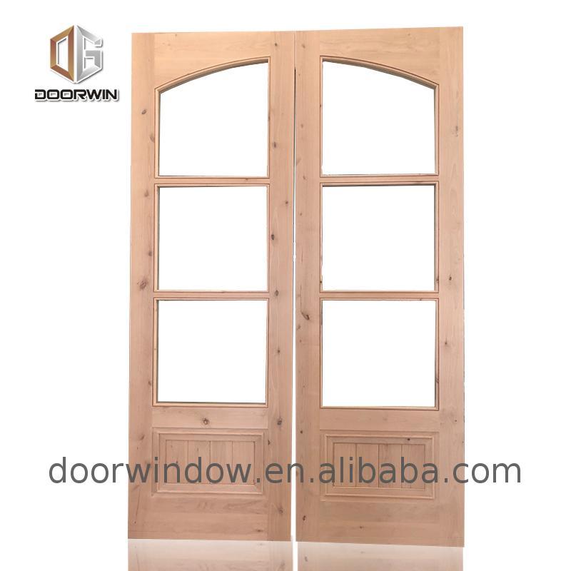 Factory direct selling six panel prehung interior doors oak double - Doorwin Group Windows & Doors