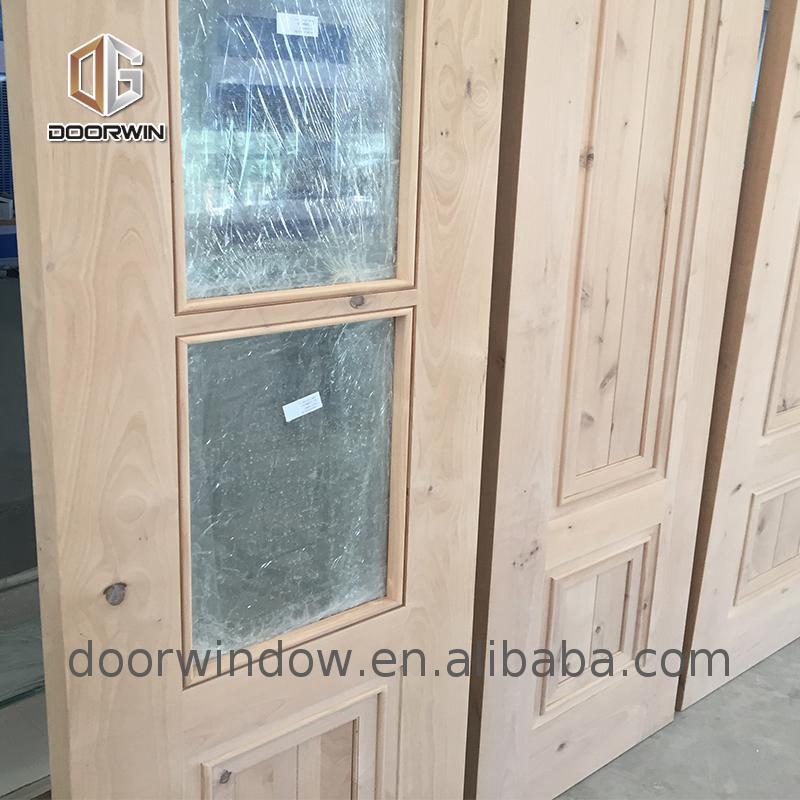 Factory direct selling six panel prehung interior doors oak double - Doorwin Group Windows & Doors
