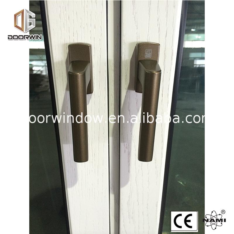 Factory direct supplier aluminium composite wood window and tilt turn windows inward door glass - Doorwin Group Windows & Doors
