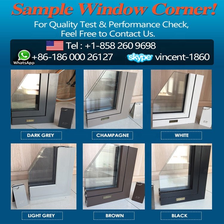 Factory Directly aluminium doors and windows dubai door window — product image 2