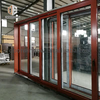 Factory Directly Supply sliding garden doors six panel glass front door — thumbnail 1