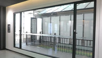 Factory drectly thermal break low-E Powder coated black aluminium windows aluminium windows and doors — thumbnail 1