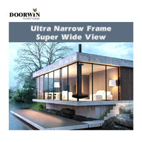 Factory drectly thermal break low-E Powder coated black aluminium windows aluminium windows and doors — thumbnail 3