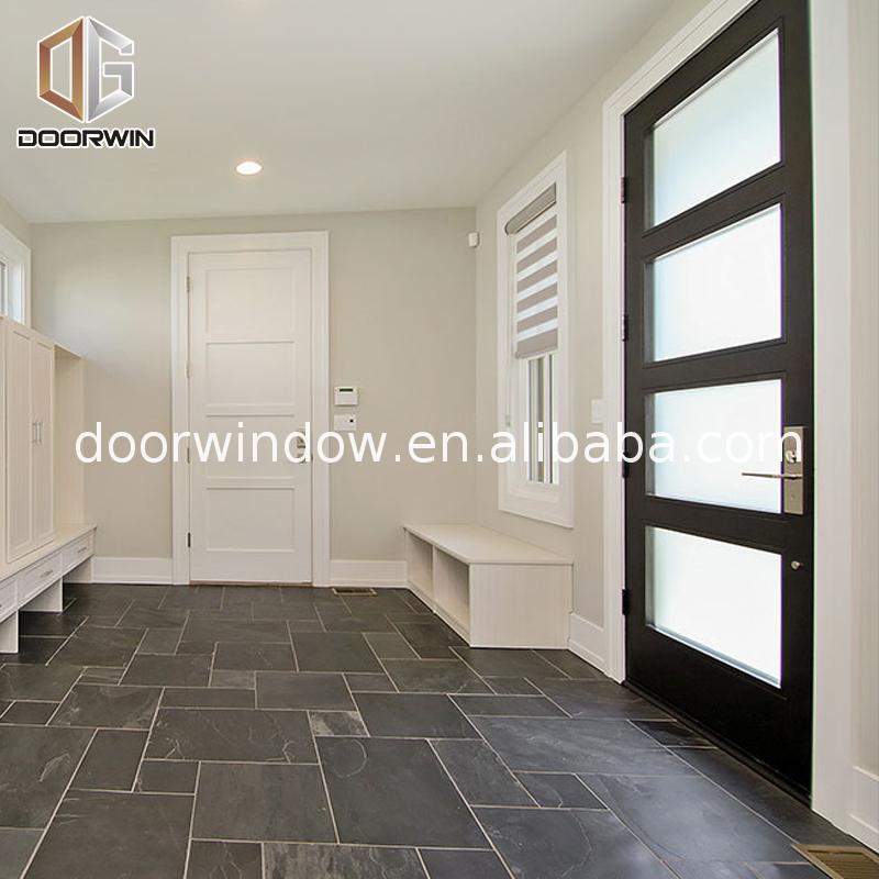 Factory hot sale cheap solid oak doors entrance - Doorwin Group Windows & Doors