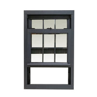 Factory Hot Sales new design models grill design aluminum single hung window - Doorwin Group Windows & Doors