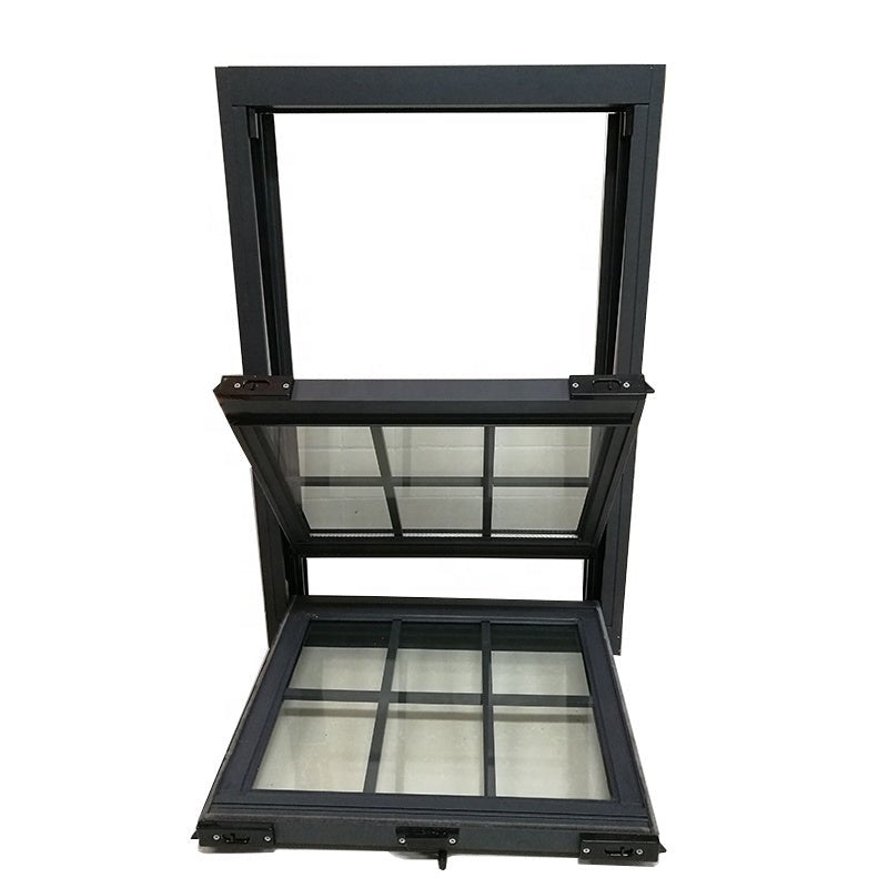 Factory Hot Sales new design models grill design aluminum single hung window - Doorwin Group Windows & Doors