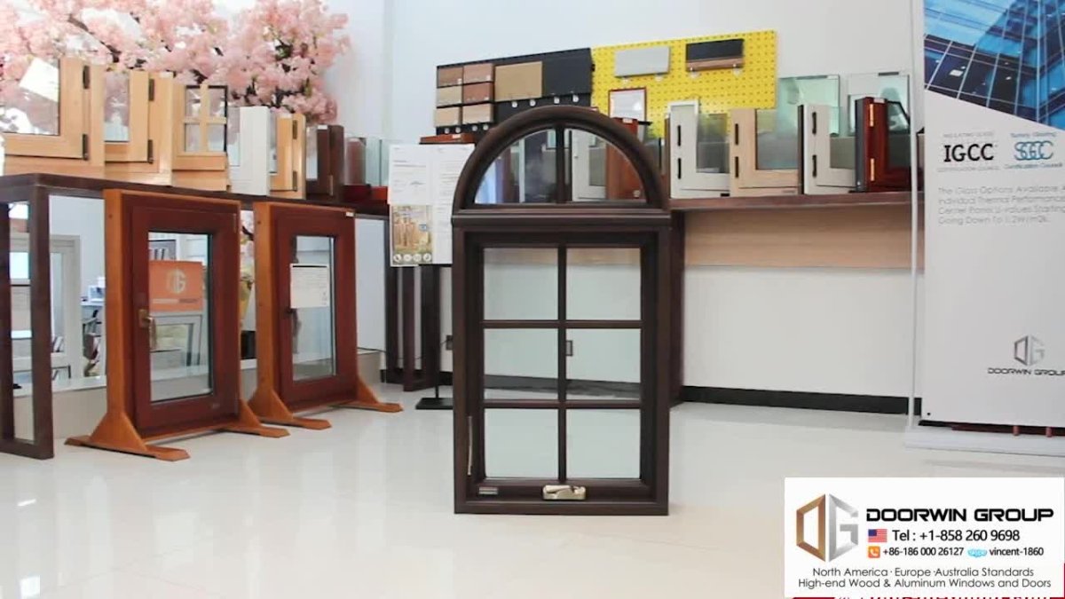 Factory Hot Sales timber solid wood window grill design style of window grills by Doorwin — product image 2