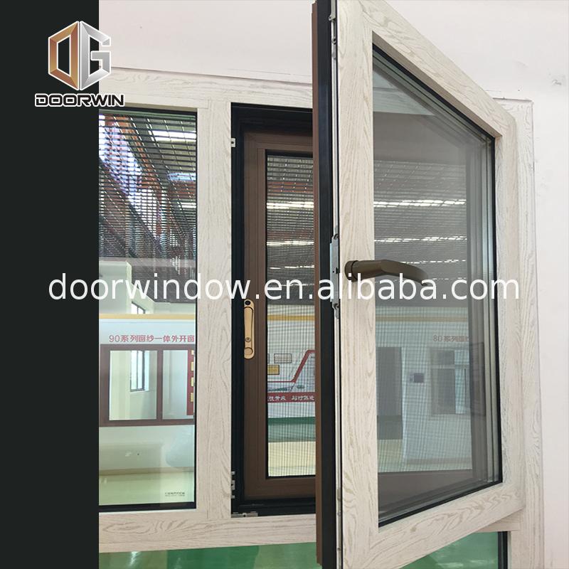 Factory outlet low price aluminum inswing casement windows and doors iron mesh for inward swing — product image 1