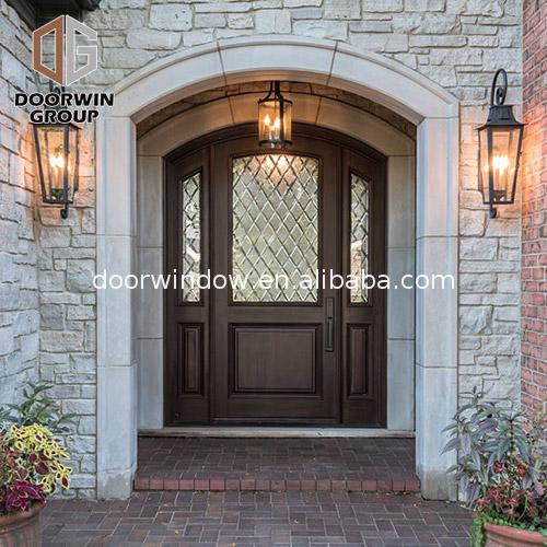 Factory price Manufacturer Supplier entry door with two sidelights side panels entrance doors — product image 4