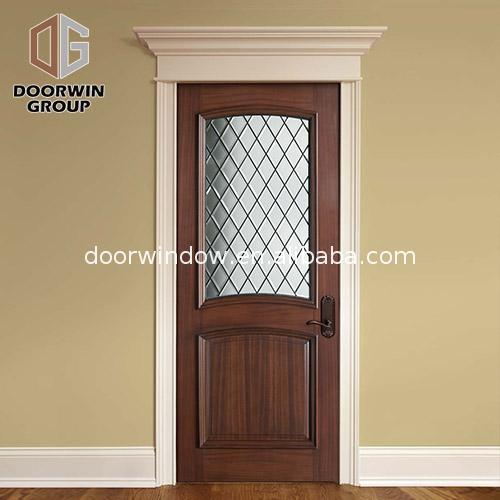 Factory price Manufacturer Supplier entry door with two sidelights side panels entrance doors - Doorwin Group Windows & Doors