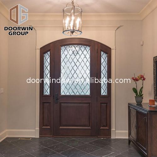 Factory price Manufacturer Supplier entry door with two sidelights side panels entrance doors — product image 5