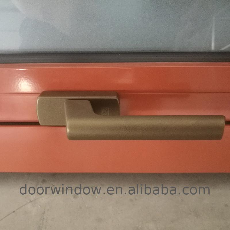 Factory price wholesale arch aluminum windows awning window with glazing panel - Doorwin Group Windows & Doors