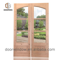 Factory price wholesale wood and frosted glass interior doors windowed window above door — thumbnail 1