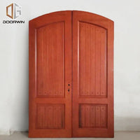 Factory Supply arch top french doors — thumbnail 3