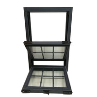Factory Supplying aluminum frame glass window aluminium hung double windows — thumbnail 5