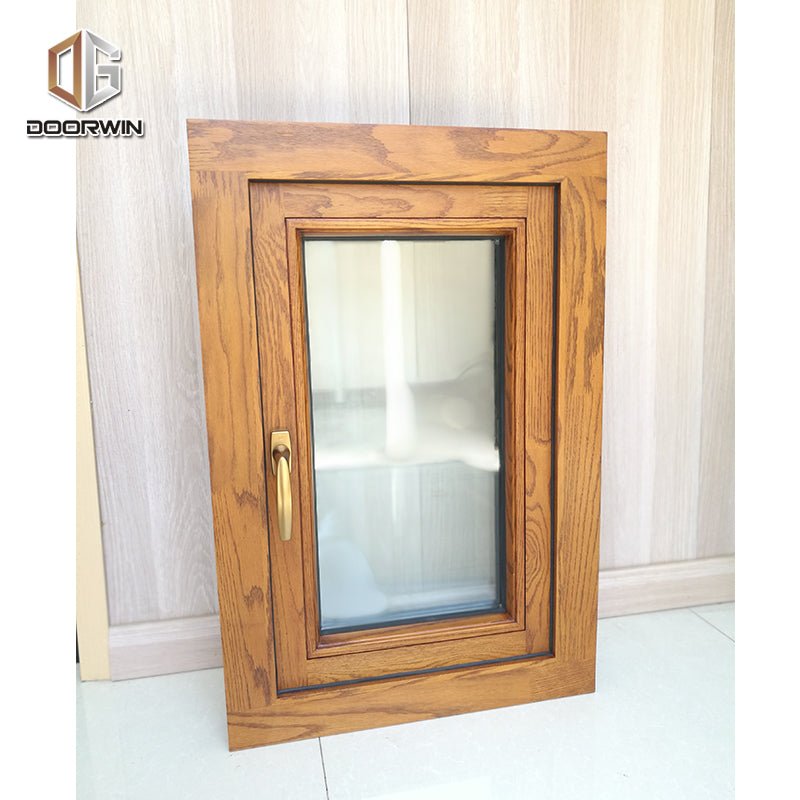 Factory wholesale casement windows that open out aluminum wood outward window clad — product image 1
