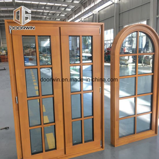 Fashion Arch Window Grill Design - China French Window Grill Design, French Windows - Doorwin Group Windows & Doors