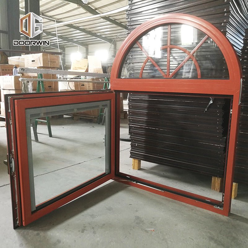 Fashion insulated window shades heat insulation tilt and turn half round trim — product image 5