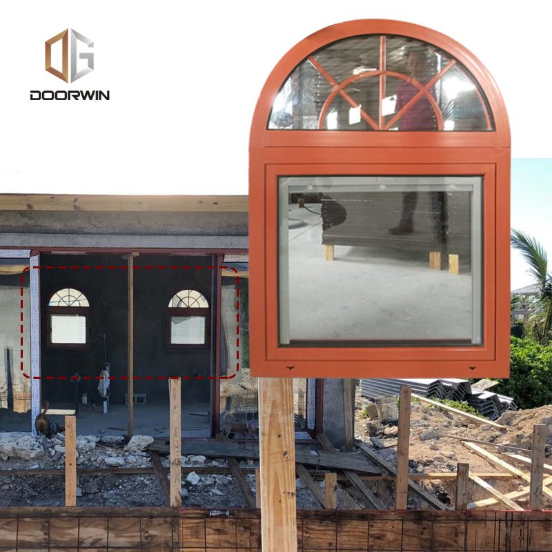 Fashion insulated window shades heat insulation tilt and turn half round trim — product image 6