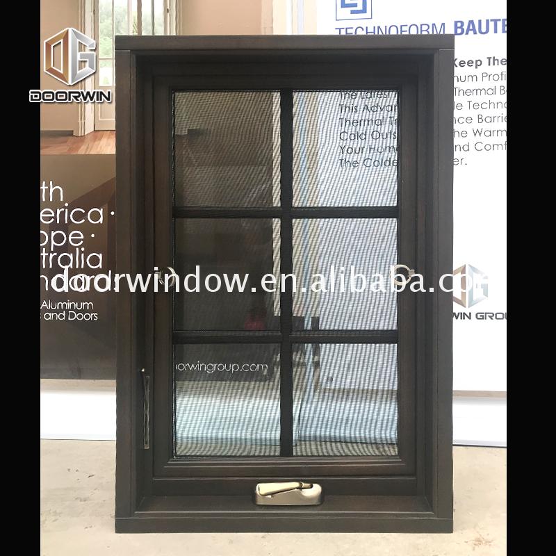Finish double pane windows opening window - Doorwin Group Windows & Doors