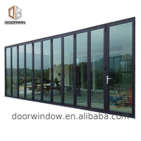 Folding glass doors door hardware frame — thumbnail 1