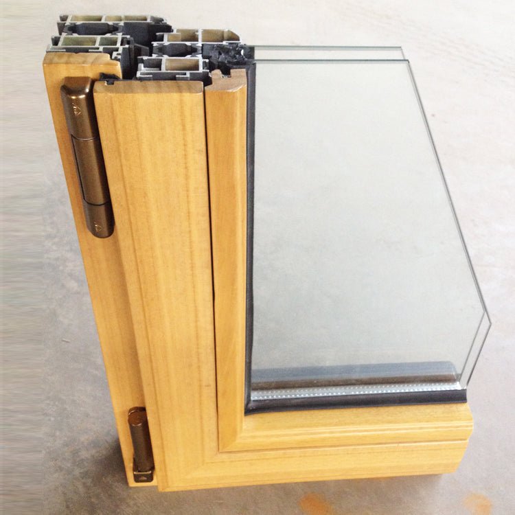 free sample-solid wood with aluminum cladding from outside — product image 4