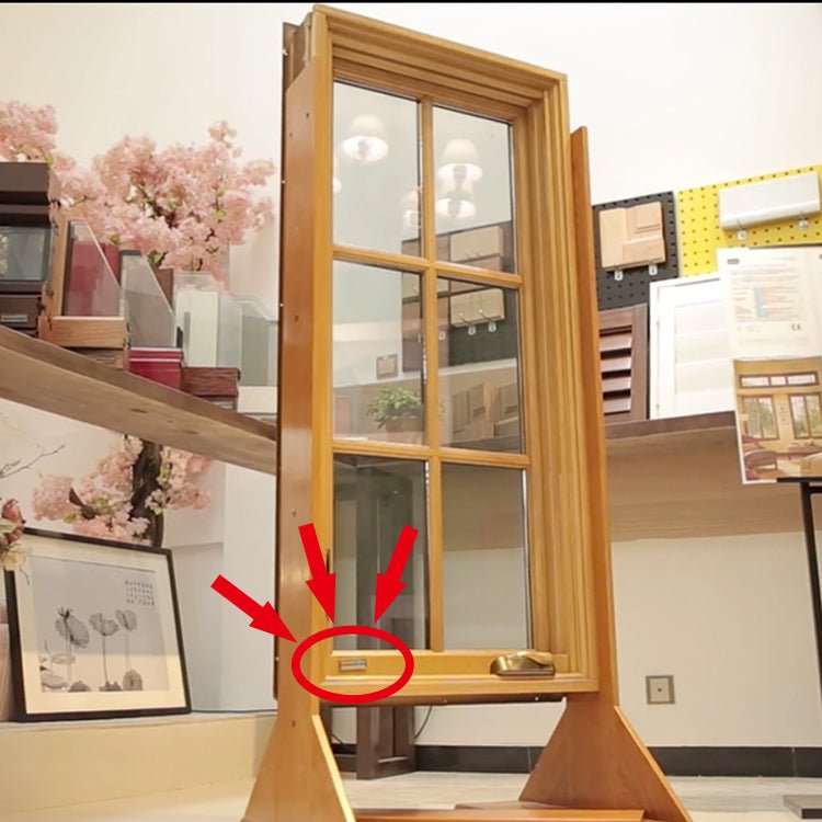 free sample-solid wood with aluminum cladding from outside — product image 10