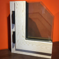 free sample-solid wood with aluminum cladding from outside — thumbnail 5