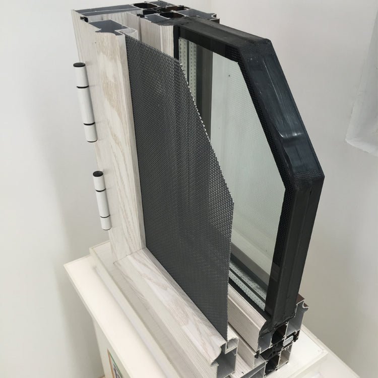 free sample-solid wood with aluminum cladding from outside — product image 3