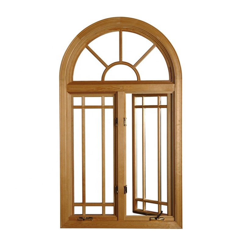 French aluminum arch window fixed top double glazing hand crank American Certified , NAMI Certified, AS2047 Certified,California by Doorwin on Alibaba - Doorwin Group Windows & Doors