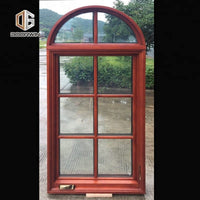 French aluminum arch window fixed top double glazing hand crank American Certified , NAMI Certified, AS2047 Certified,California by Doorwin on Alibaba - Doorwin Group Windows & Doors