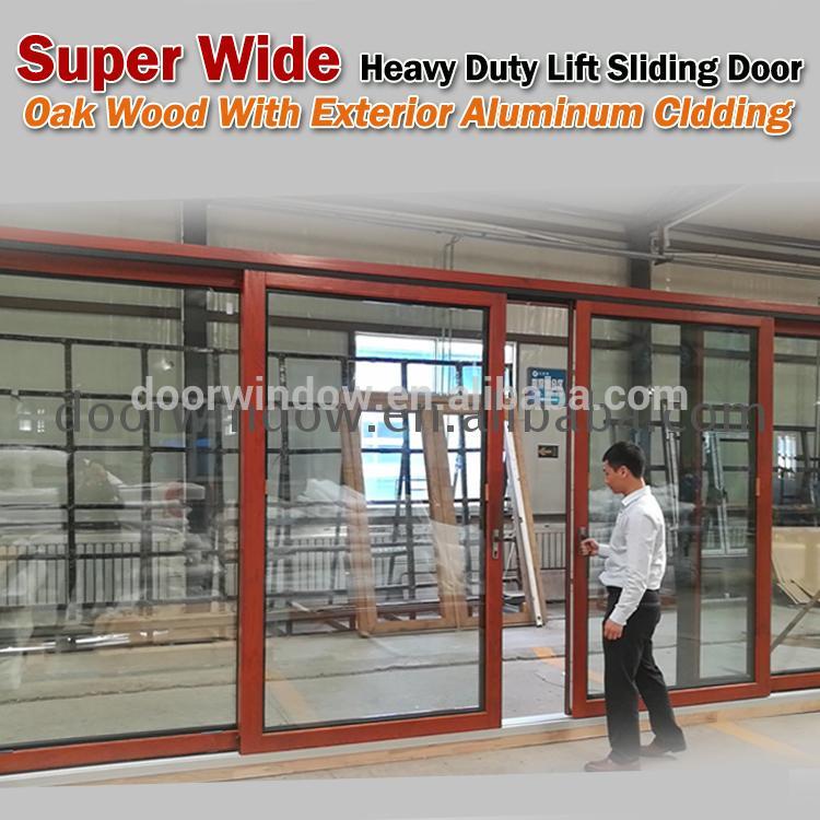 French Doors Four Panel Sliding Glass Door Best Price Aluminum by Doorwin on Alibaba — product image 2