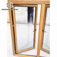 French style casement windows push out wood windows by Doorwin on Alibaba — thumbnail 7