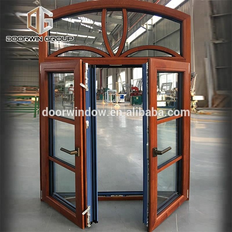 french style doors and windows window gril design window curved glass windows by Doorwin — product image 4