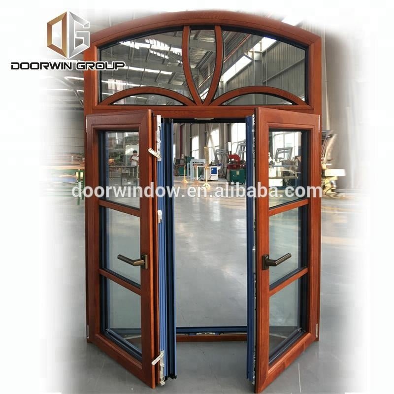 french style doors and windows window gril design window curved glass windows by Doorwin — product image 1