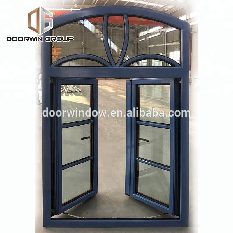 french style doors and windows window gril design window curved glass windows by Doorwin — product image 7