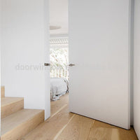 French style simple oak wood door design invisible door with hide hingeby Doorwin — thumbnail 6
