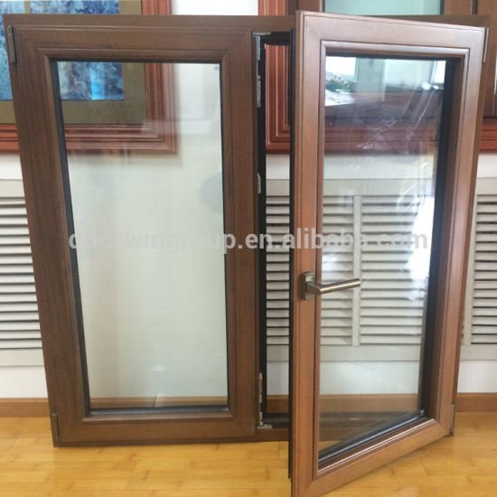 French Type Wood Clad Aluminum Casement Tilt Turn Window - China Casement Window, Wood Clad Aluminum Window — product image 0